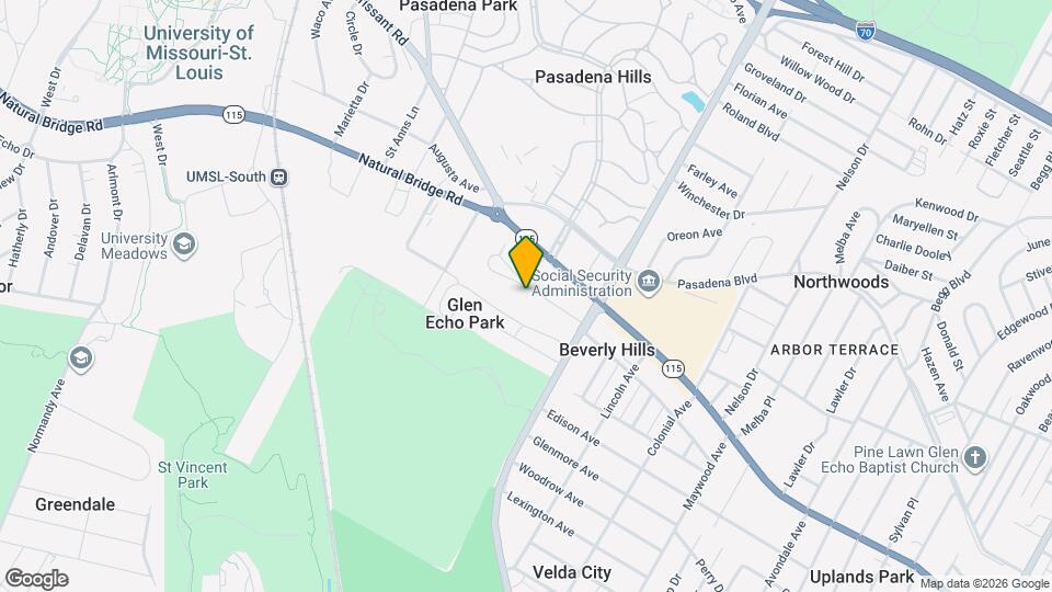 7228 Normandy Pl Mapa y Detalles de la Ubicación