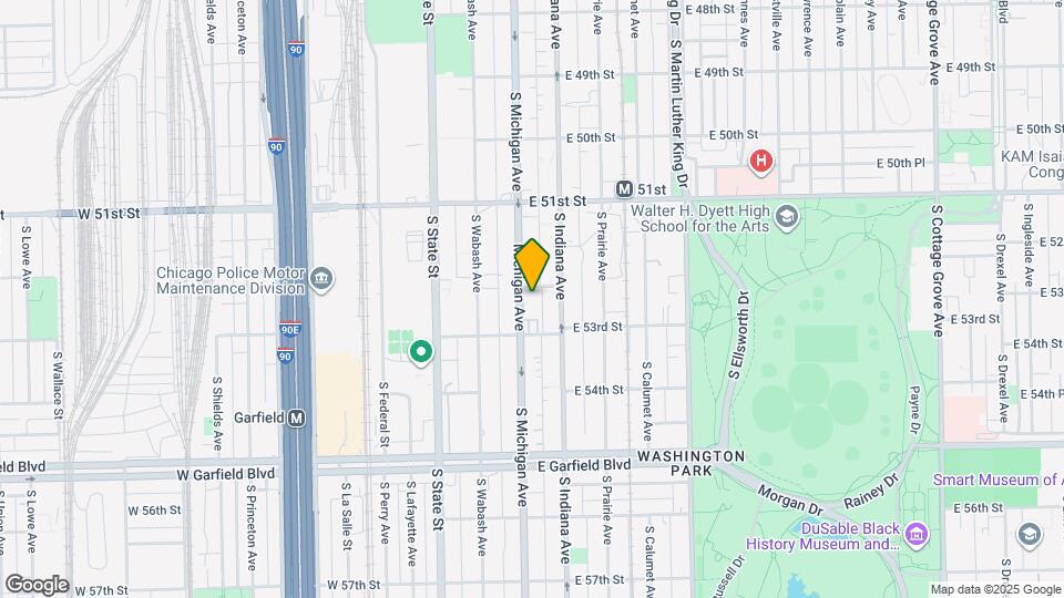 5231 S Michigan Ave Map and Location Details