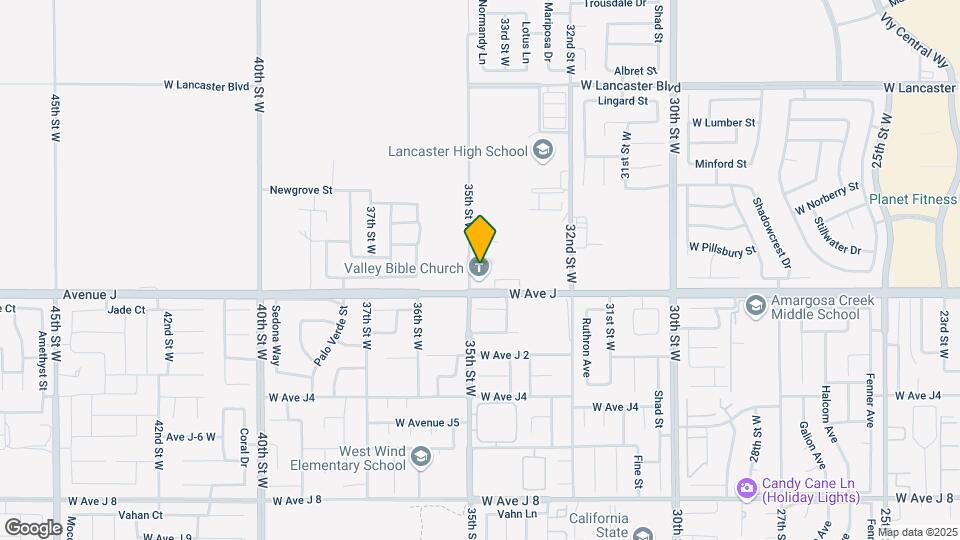 3353 Ave J-2 Mapa y Detalles de la Ubicación