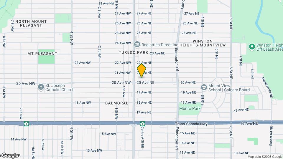 110 20 Av NE Map and Location Details