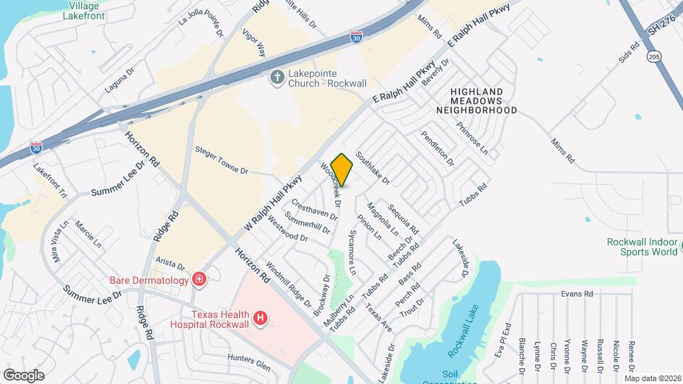 136 Woodcreek Dr Map and Location Details