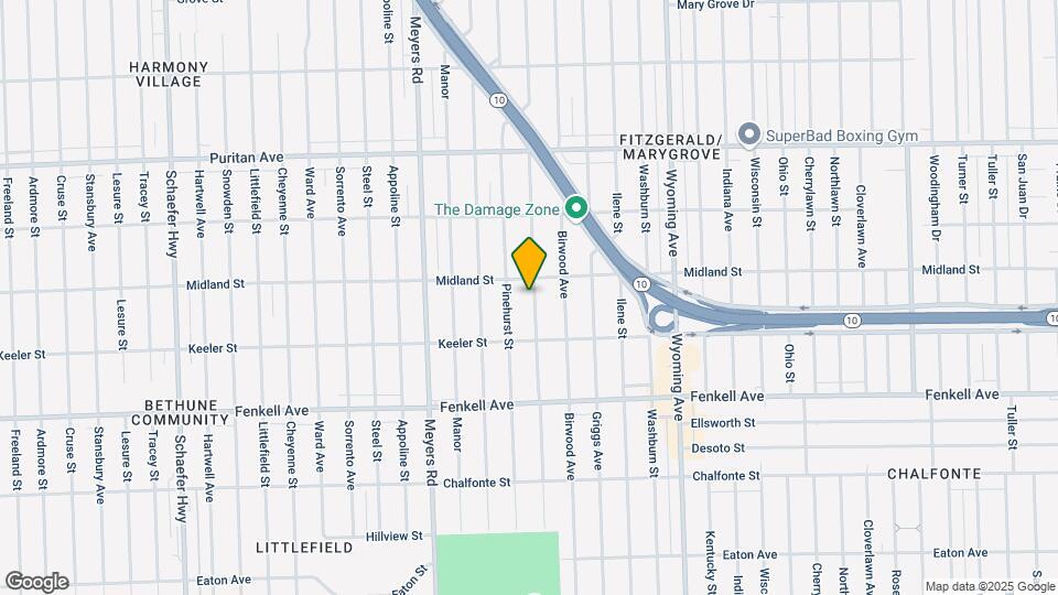 15487 Mendota St Map and Location Details