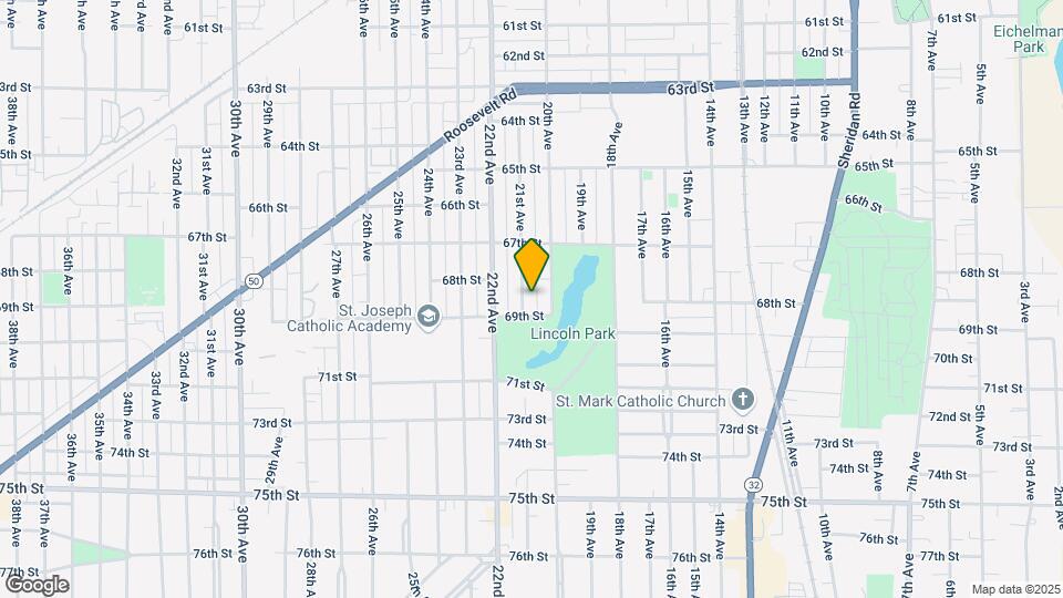 6817 21st Ave Map and Location Details
