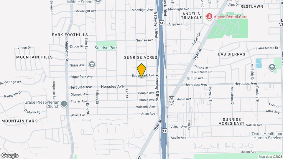 4124 Edgar Park Ave Map and Location Details