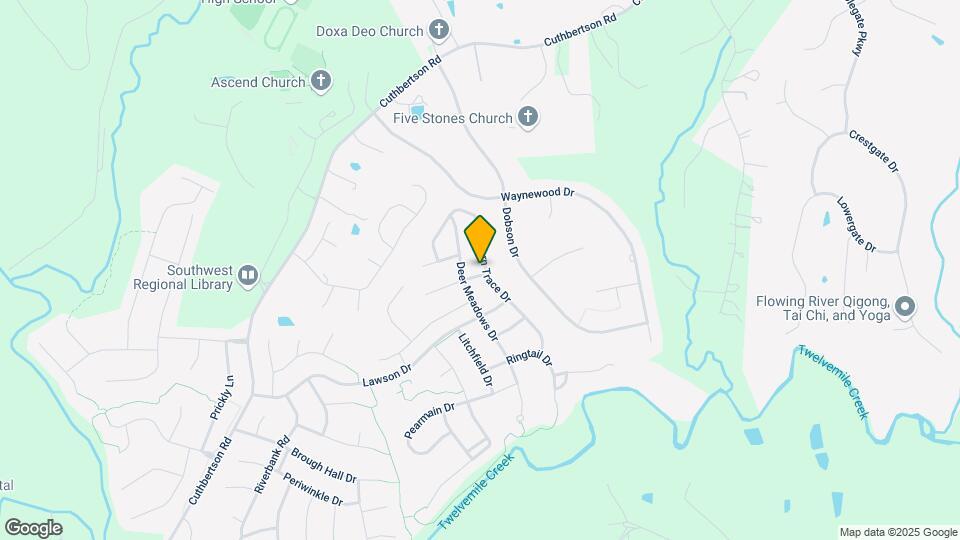 1000 Wainscott Dr Map and Location Details
