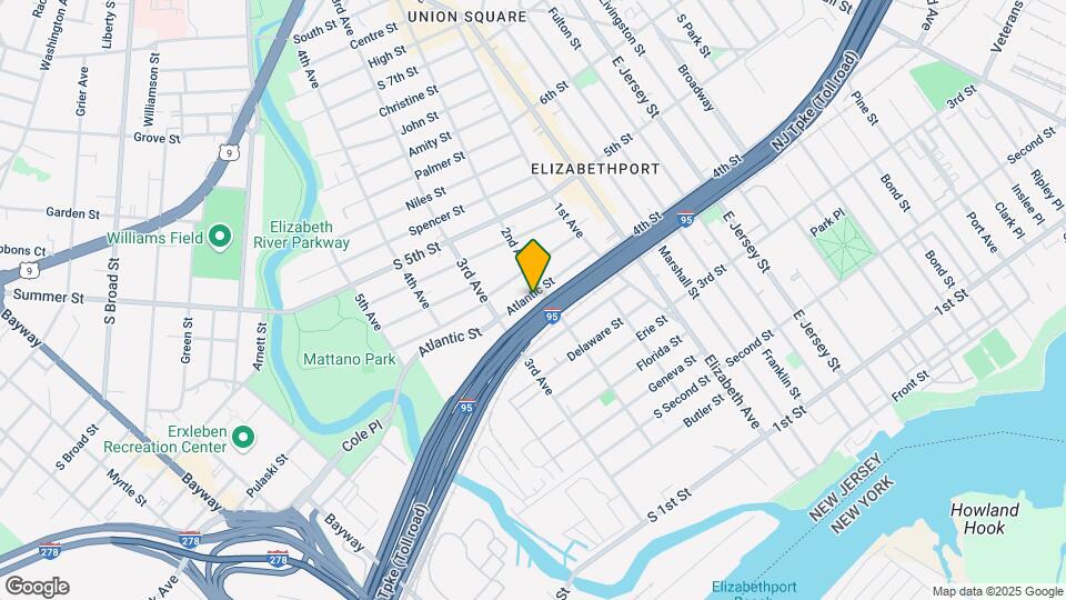 208 Atlantic St Map and Location Details