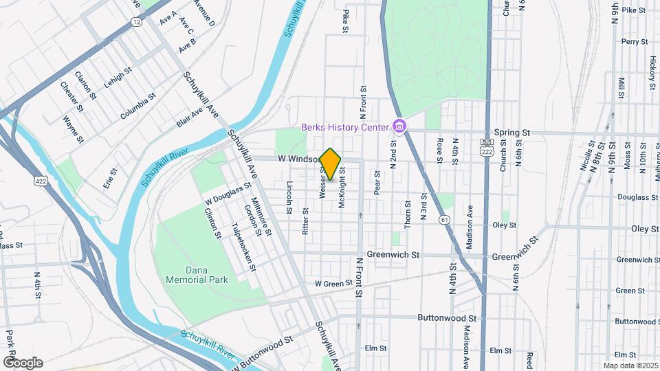 147 W Douglass St Map and Location Details