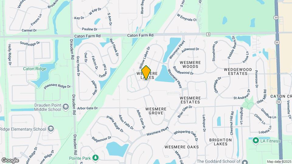 2103 Wesmere Lakes Dr Map and Location Details