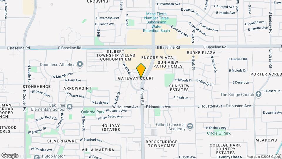 1351 N Dana St Map and Location Details