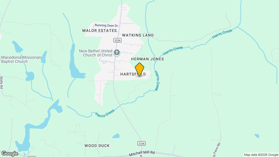 5032 Hartsfield Dr Map and Location Details