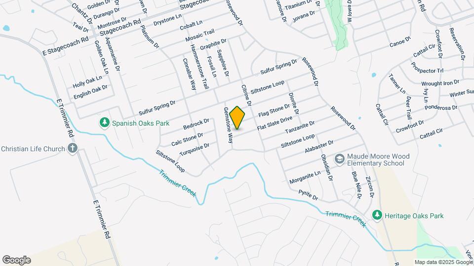 5911 Flat Slate Drive Map and Location Details