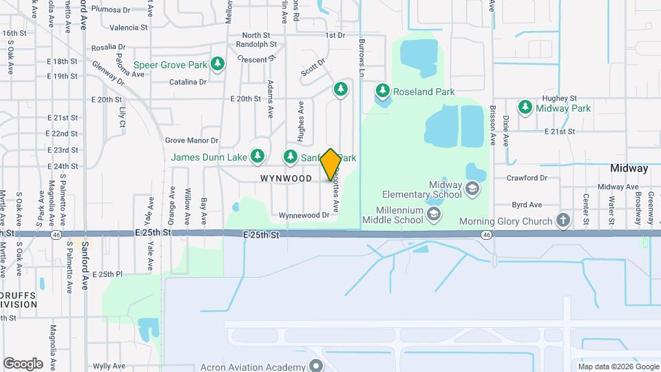 2406 Decottes Ave Map and Location Details