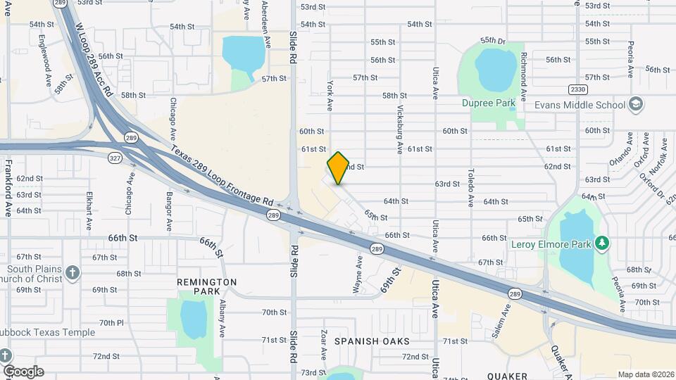 6302 York Dr Map and Location Details