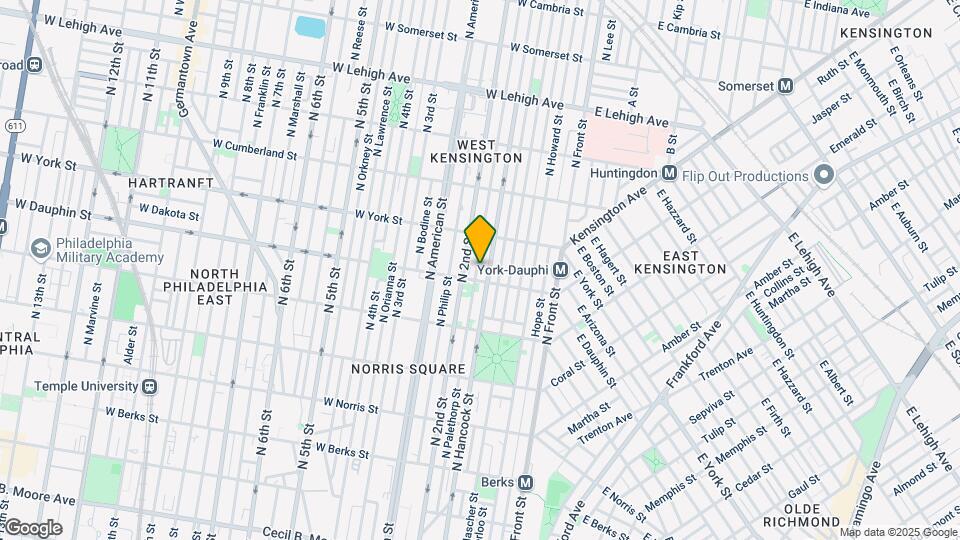 2311 N Palethorp St Map and Location Details