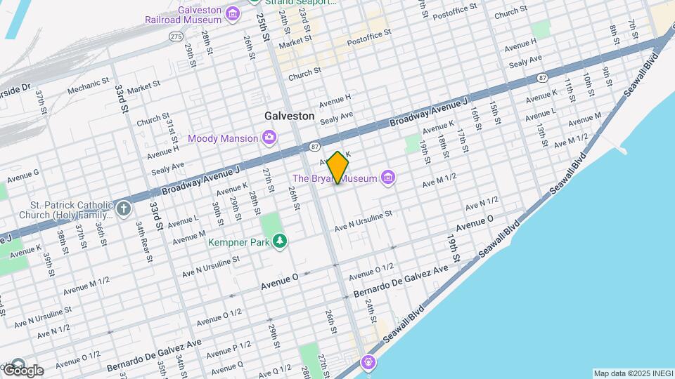 2328 Avenue M Map and Location Details