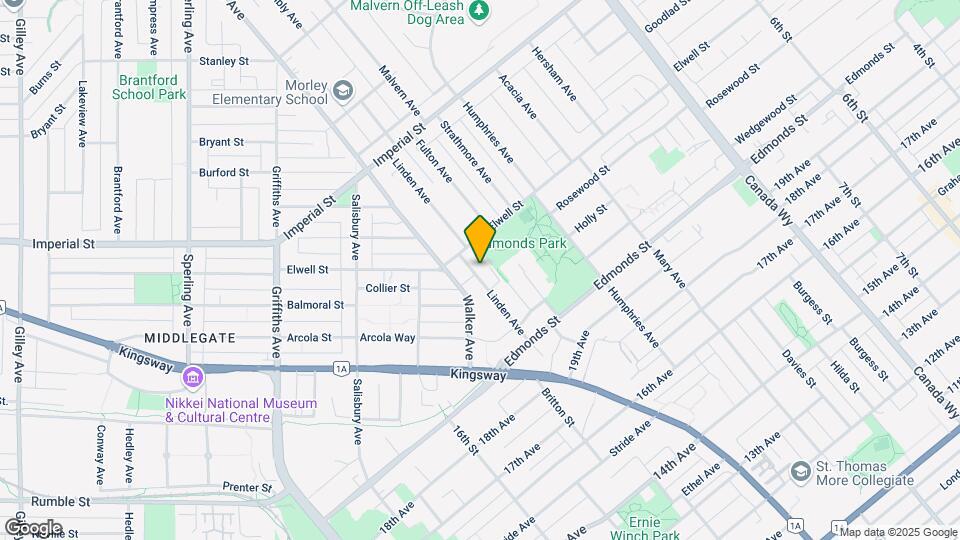 7016 Linden Av Map and Location Details