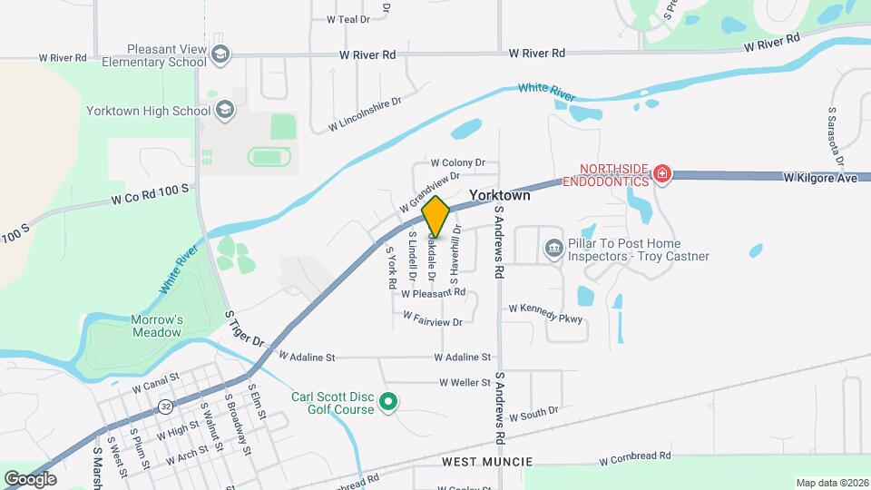 1614 S Oakdale Dr Mapa y Detalles de la Ubicación