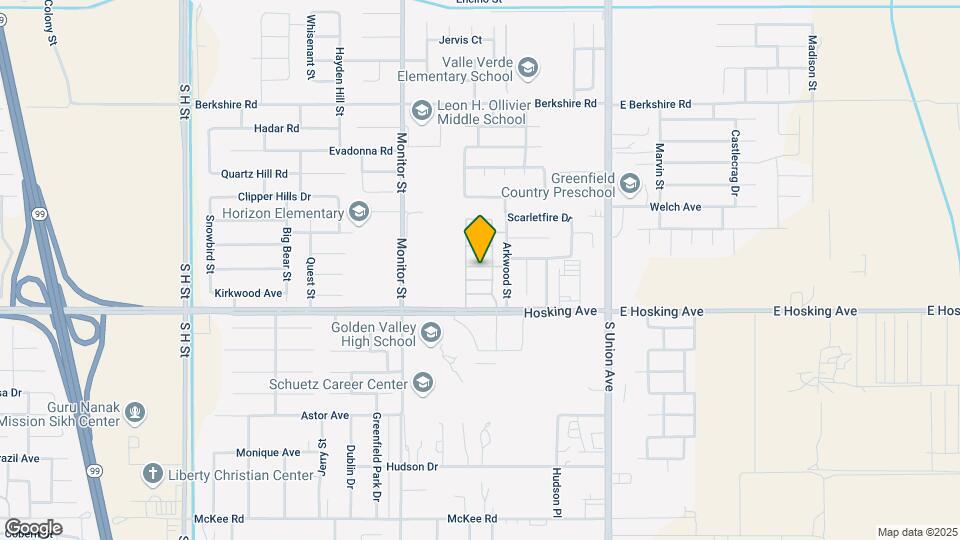 Golden Valley Luxury Apartments Map and Location Details