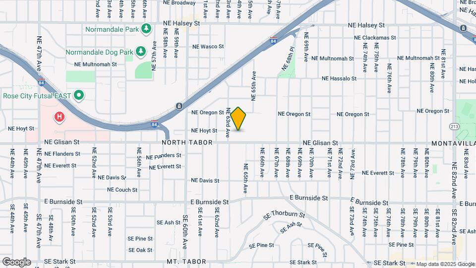 6340 NE Hoyt St Map and Location Details