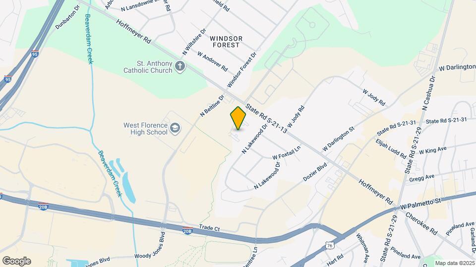 Crescent Villas Map and Location Details