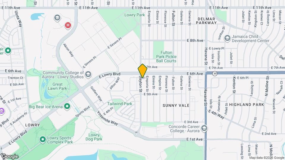 560 Dayton St Map and Location Details