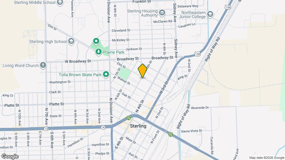 431 Elm St Mapa y Detalles de la Ubicación