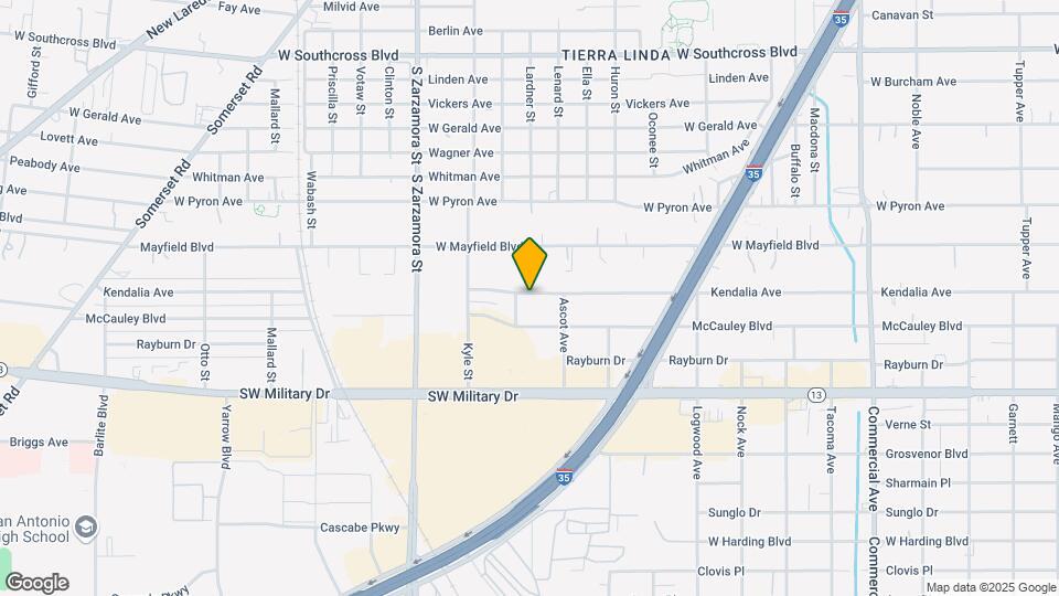 1330 Kendalia Ave Map and Location Details