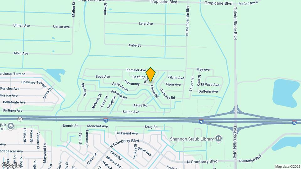 5301 Citron Rd Map and Location Details