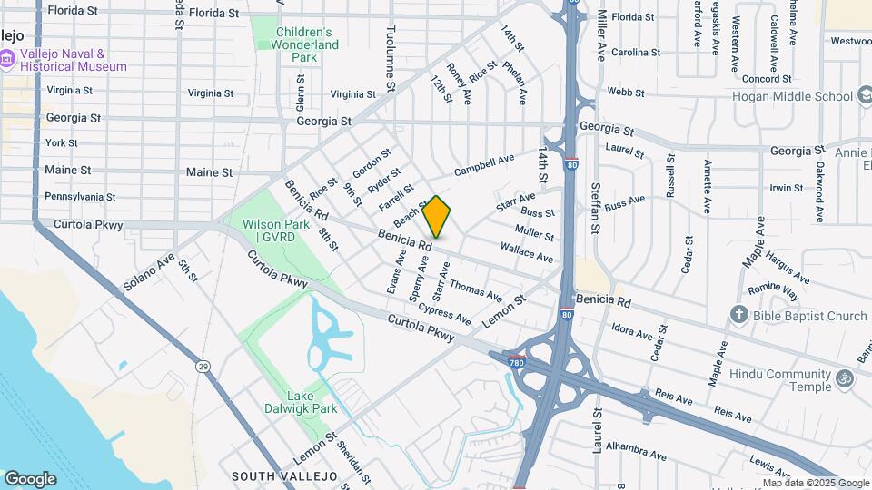 688 Central Ave Mapa y Detalles de la Ubicación