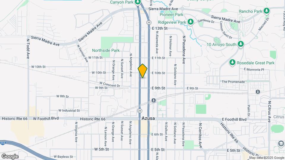 926 N San Gabriel Ave Map and Location Details