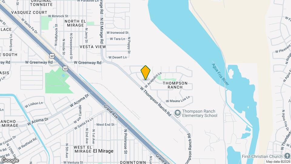 15109 N Verbena St Map and Location Details