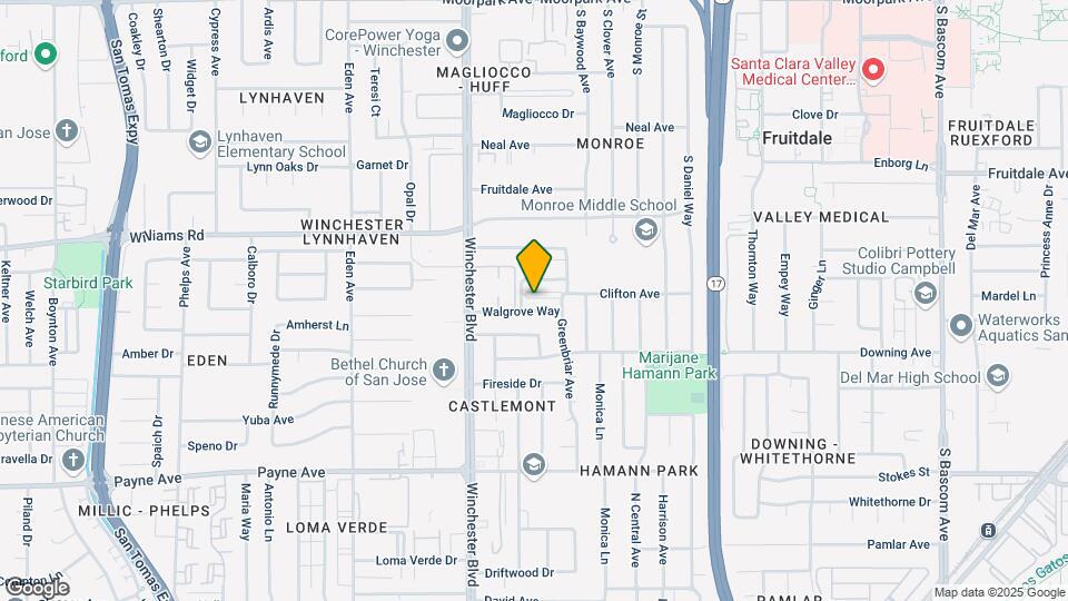 3001 Walgrove Way Map and Location Details