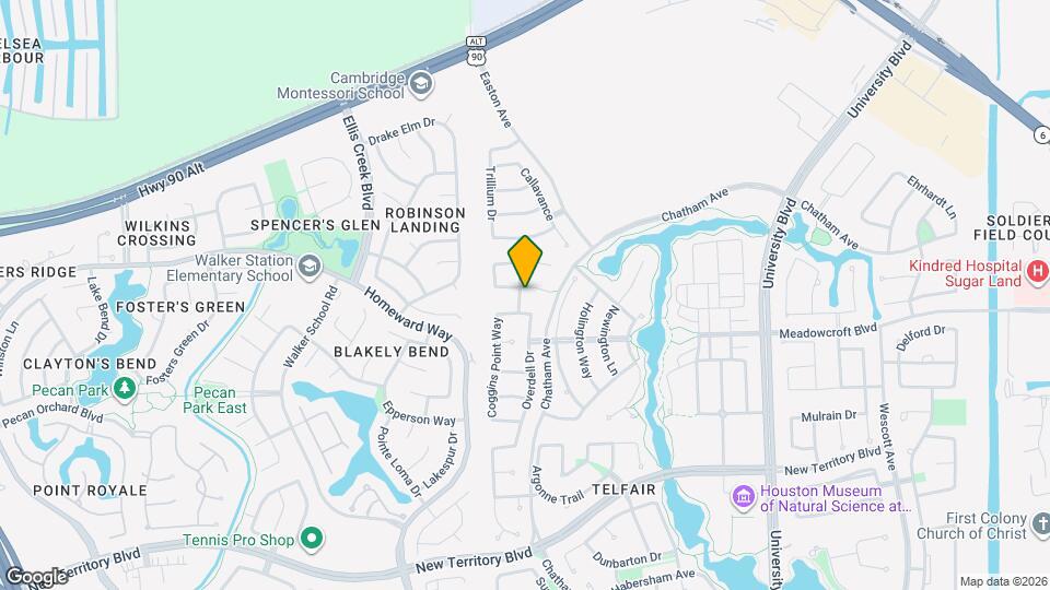 6826 Sorrelwood Ln Map and Location Details