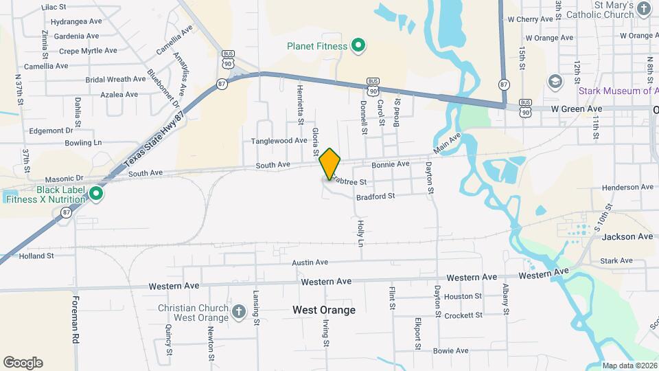 2420 Bradford St Map and Location Details