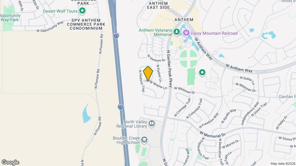 3761 W Wayne Ln Map and Location Details