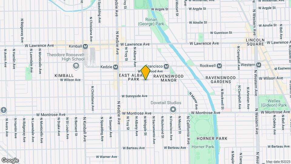 3023 W Wilson Ave Map and Location Details