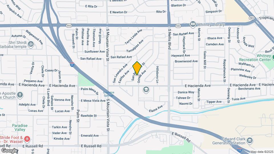 5243 Orinda Ave Mapa y Detalles de la Ubicación