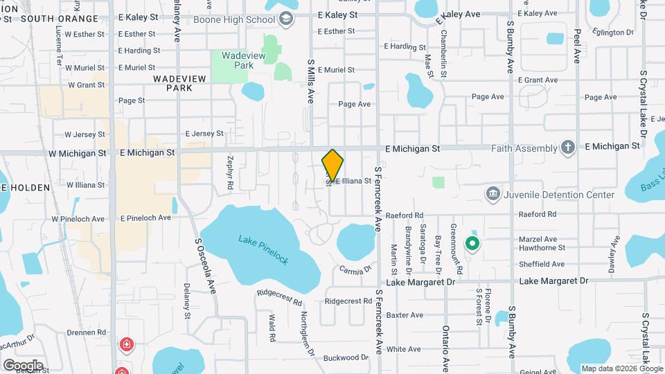 2805 Mayer St Map and Location Details