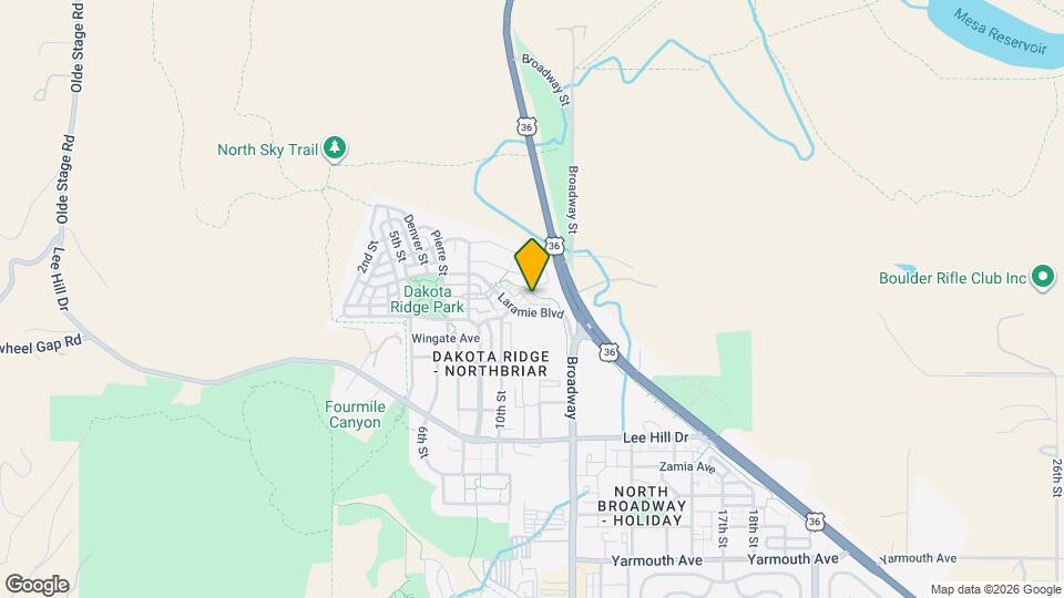 1001 Laramie Blvd Map and Location Details