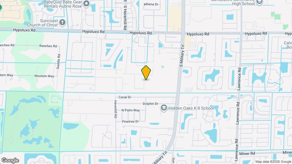 7314 Estero Dr Map and Location Details