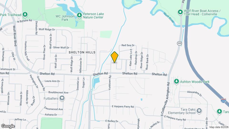 1311 Rain Hollow Cir W, Unit 203 Map and Location Details