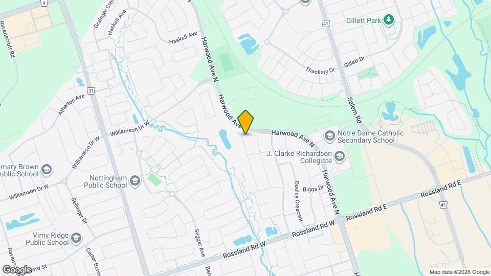 68 Root Crescent Map and Location Details