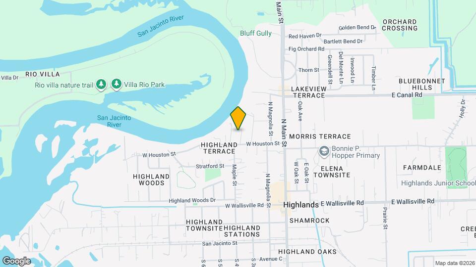 110 Cedar St Map and Location Details