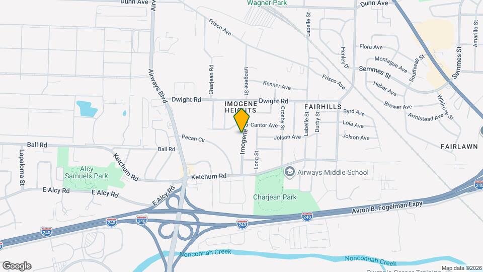 2311 Imogene St Map and Location Details