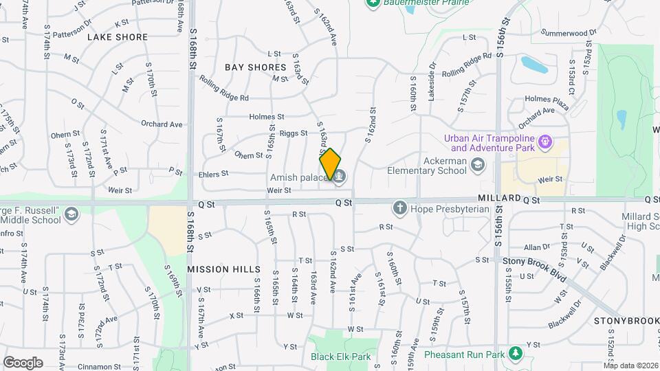 5120 S 162nd Ave Map and Location Details