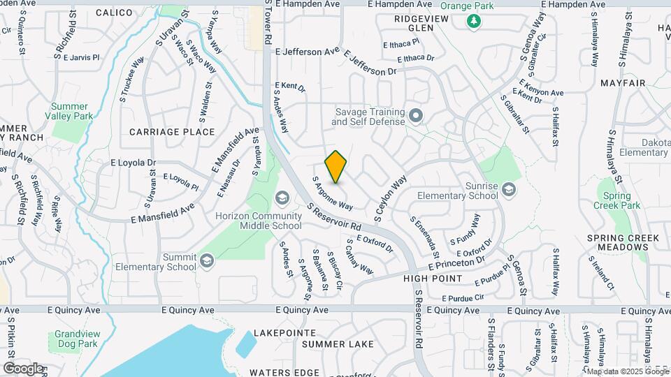 3953 S Bahama St Map and Location Details