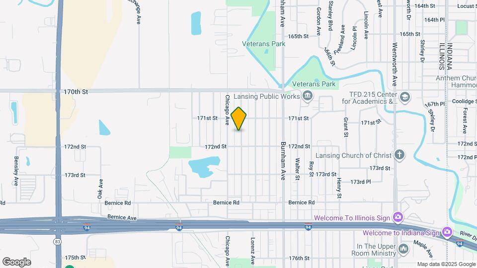 17134 Park Ave Map and Location Details