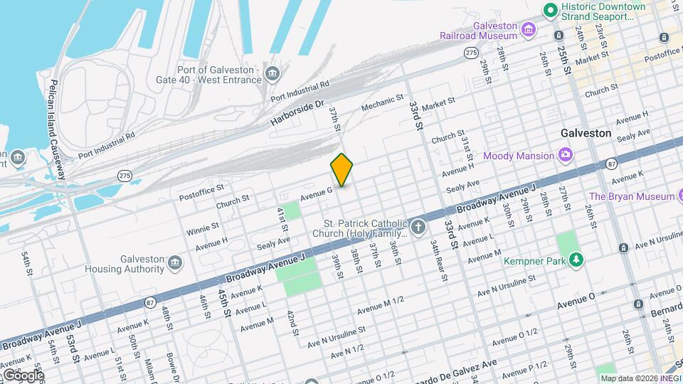 3727 Winnie St Map and Location Details