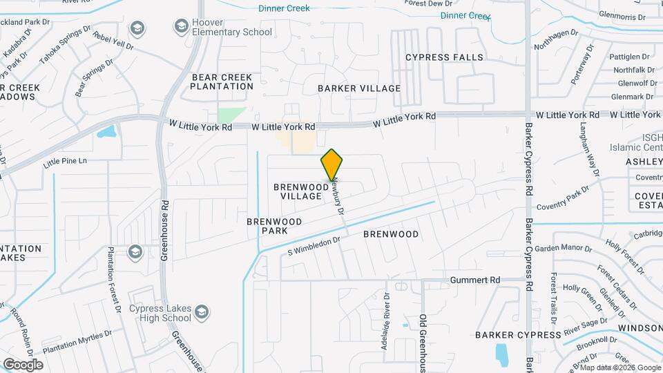 6223 Newbury Dr Map and Location Details