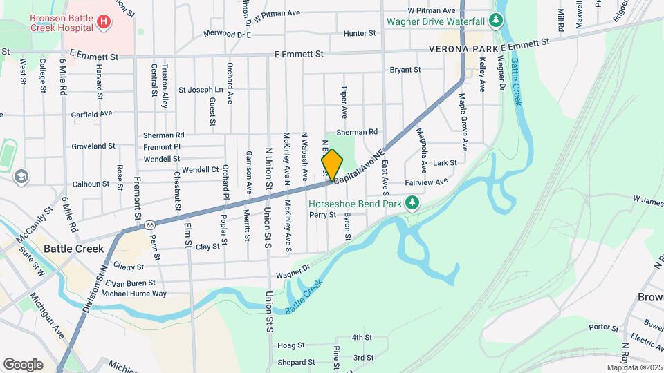 488 Capital Ave NE Map and Location Details